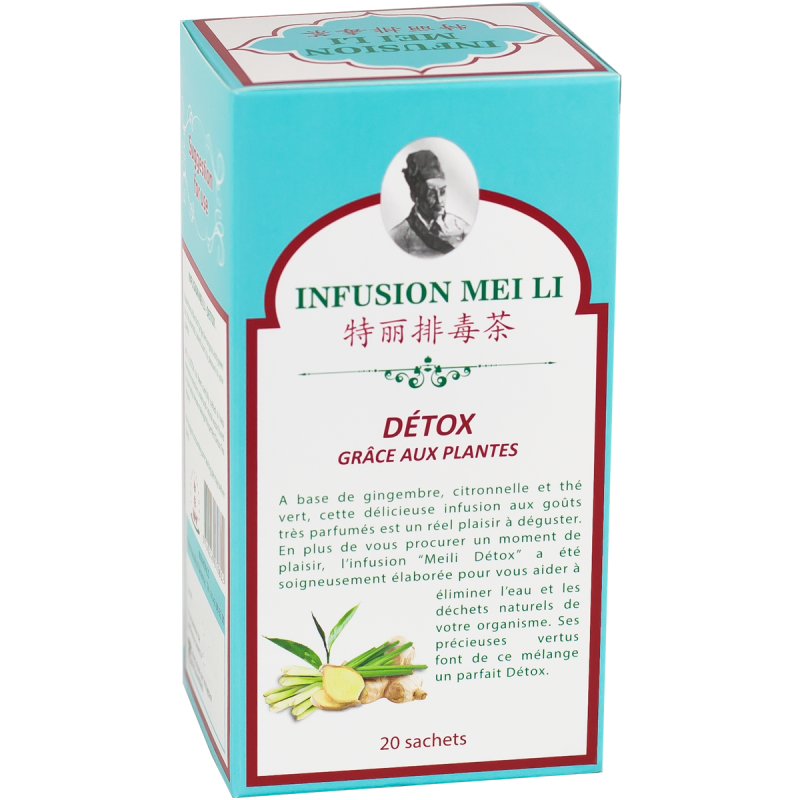 Infusion Mei Li Detox - Maigrir grâce aux plantes Meili